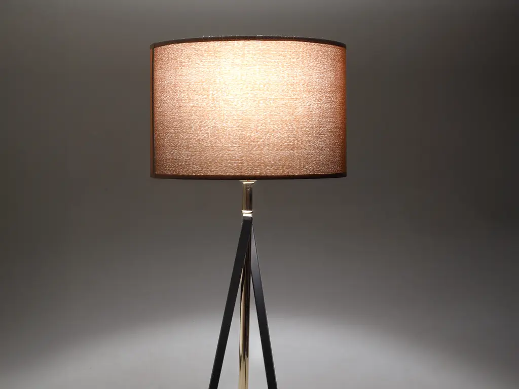 Настольная лампа Brille с абажуром TE-30/1 E27 BK+COF - фото 2