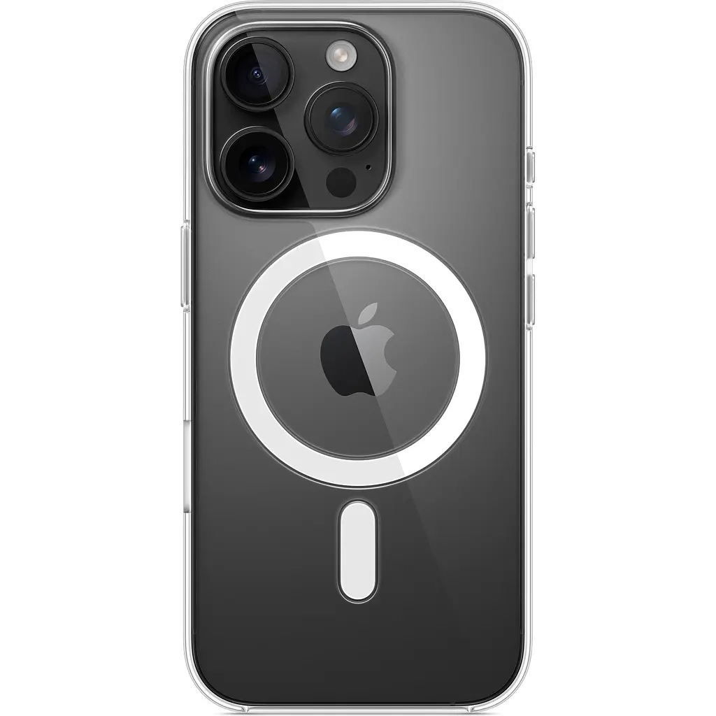 Чохол Clear Case with MagSafe для Apple iPhone 16 Pro Transparent AAA [115936] - фото 5
