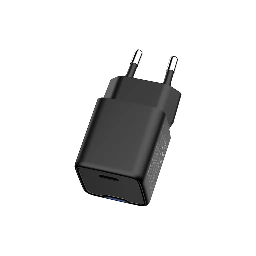 Зарядний пристрій ColorWay GaN Mini 25 Вт порт PD PPS USB-C чорний (CW-CHS052PD-BK) - фото 5
