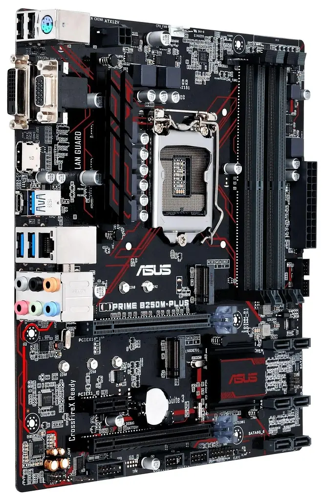 Материнська плата ASUS Prime B250M-Plus (PRIME B250M-PLUS) (Socket 1151, Intel B250, Micro-ATX) Б/в - фото 2