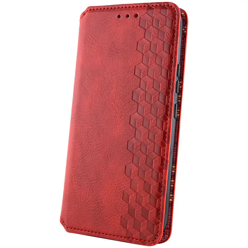 Шкіряний чохол-книжка GETMAN Cubic (PU) для Xiaomi 15T Червоний - фото 2