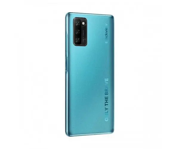 Смартфон Blackview A100 6/128 GB голубой (6931548307334) - фото 4