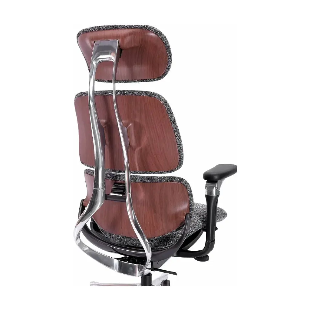 Крісло ігрове GT Racer X-819 Gray (X-819 Fabric Wood Gray) - фото 6