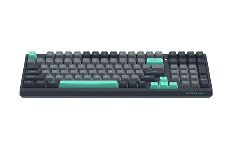 Клавіатура A4Tech FS300 Panda Rock Climbing, Black/Grey, USB, ігрова, підсвічування кнопок, захист від бризок, 1.8 м, UA/RU/US - фото 3