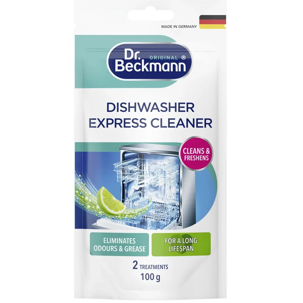 Очищувач для посудомийних машин Dr. Beckmann Експрес 100 г (4008455583815)