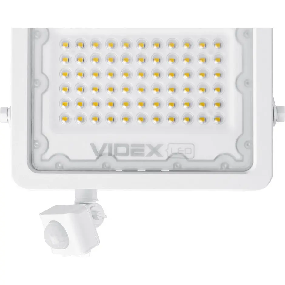 Світлодіодний прожектор Videx F2e 50W 5000K з датчиком руху і освітленості (VL-F2e505W-S) [144848] - фото 3