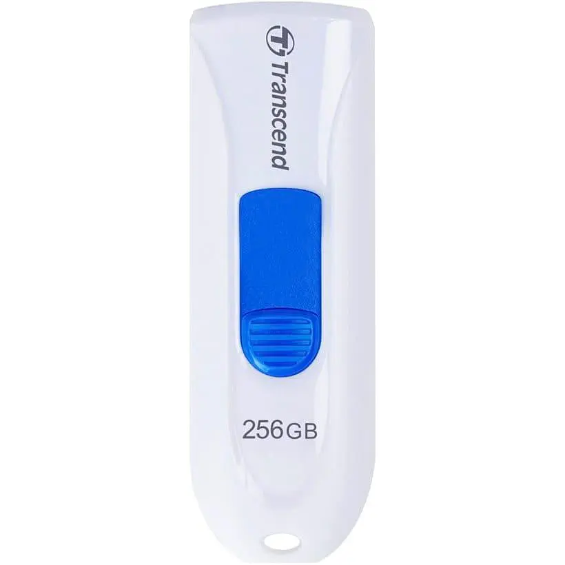 USB флеш накопичувач Transcend 256GB JetFlash 790 White USB 3.1 (TS256GJF790W) - фото 3