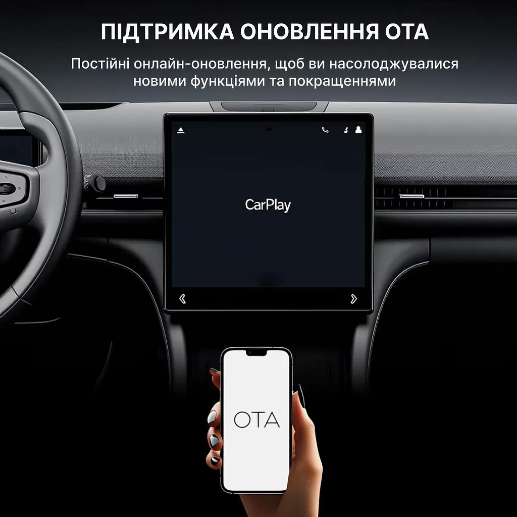 XUDA USB адаптер 3в1 CarPlay/Android Auto Android 14 4/64Gb підтримка Youtube, Netflix - фото 10