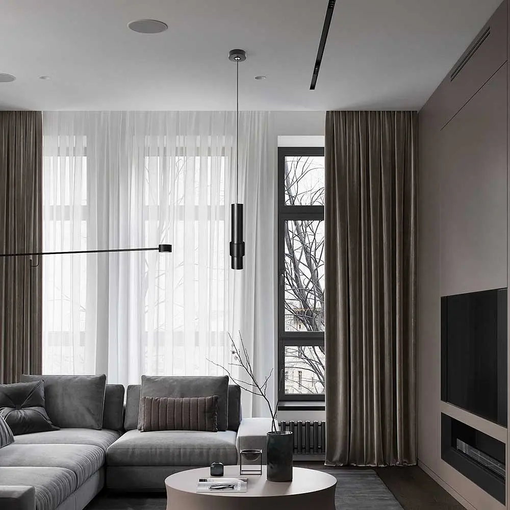 Підвісний світильник Skarlat DX523A-COB 7W BK 3000K - фото 6