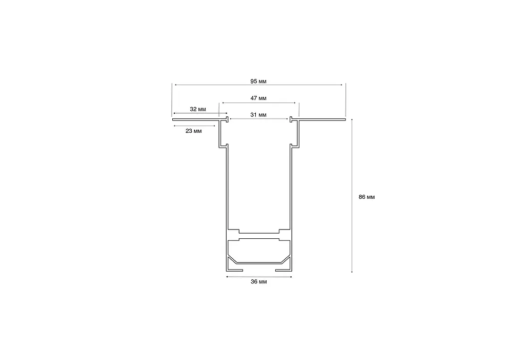Угловое соединение MJ-Light Magnet TS-R90 inner corner - фото 3
