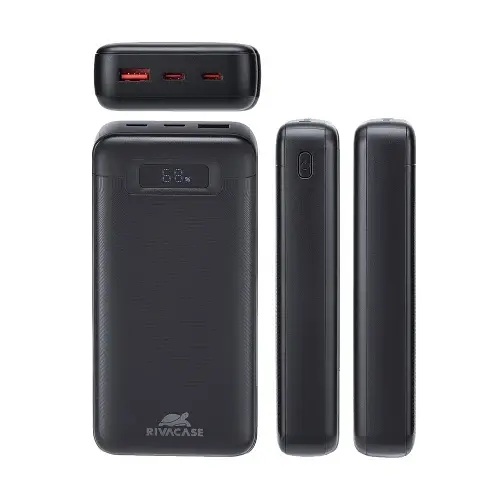 Універсальна мобільна батарея 20000 mAh, Rivapower VA1082, Black, 65 Вт RivaCase teh0027608 - фото 6