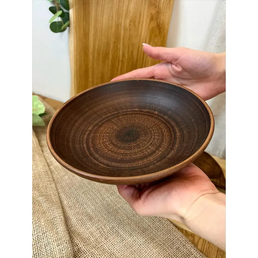 Салатник керамічний (глиняний) 600 мл - фото 4