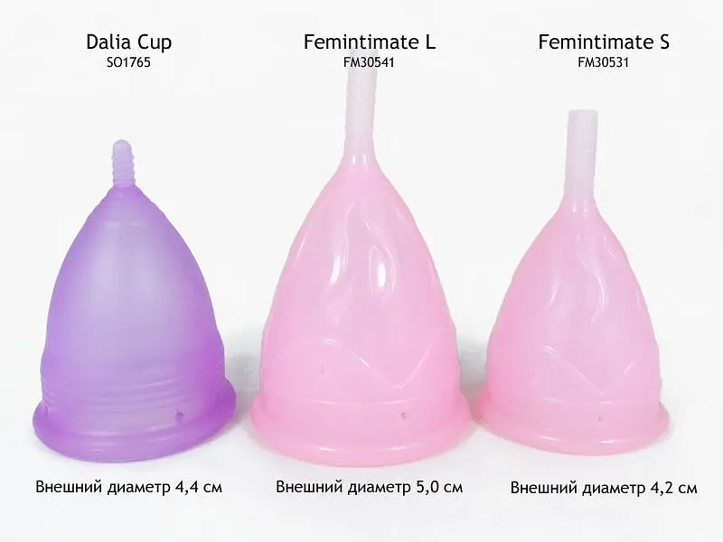 Менструальна чаша - Femintimate Eve Cup Femintimate FM30531 88374 - фото 3