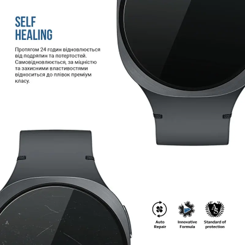 Плівка захисна Armorstandart Matte hydrogel Samsung Galaxy Watch 8 40mm 6 pcs (ARM92102) - фото 3