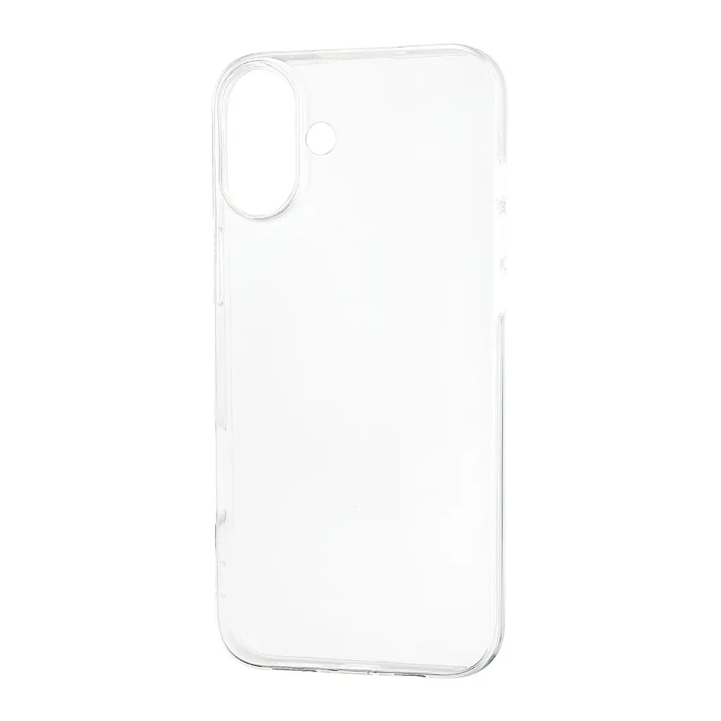 Чохол Silicone Case WS iPhone 16 Plus Прозорий