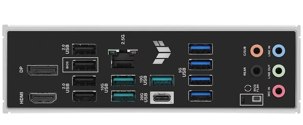 Материнська плата ASUS TUF GAMING B850M-PLUS (TUF GAMING B850M-PLUS) (Socket AM5, AMD B850, Micro-ATX) - фото 5