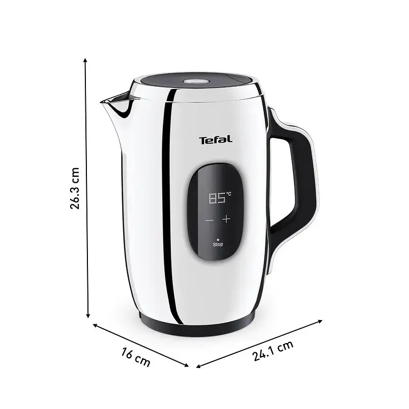 Электрочайник Tefal Majestuo 1.5 л с двойными стенками 9 режимов поддержание температуры kuh0015392 - фото 4