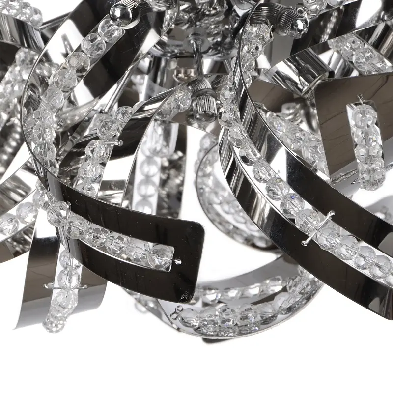 Люстра потолочная Brille галогенная G9 40W CH (BR-01 397C/3) - фото 3