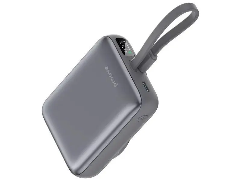 Зовнішній акумулятор (Power Bank) Proove Neutron 10000 mAh 22.5W Gray (PBNE22022203) - фото 2