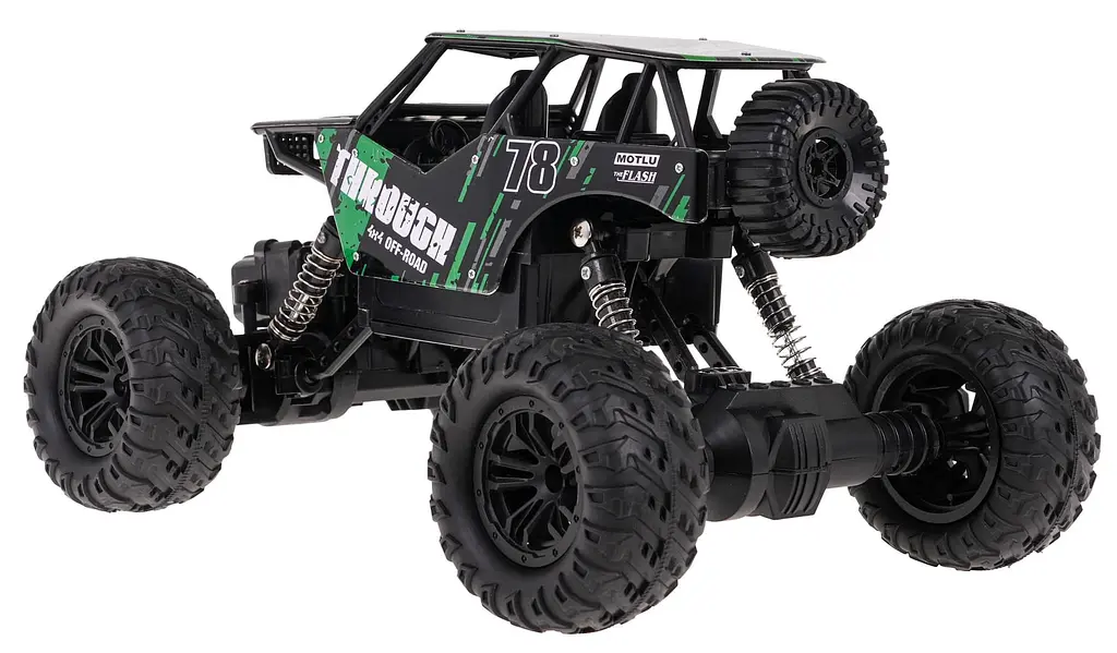 Машинка Ramiz внедорожник Crawler Racing 78 R/C 1:16 черный L-E578 - фото 5