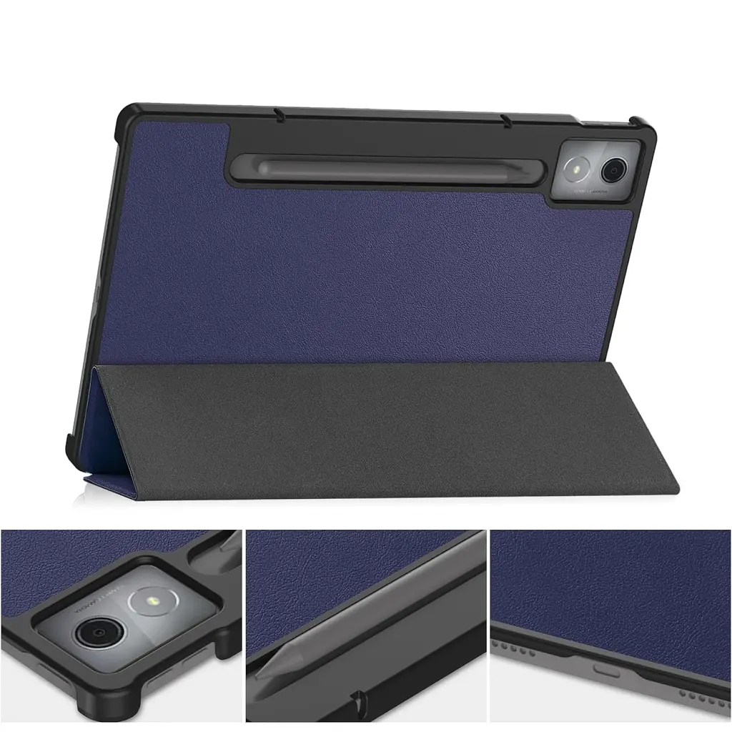 Чохол до планшета BeCover Smart Case Lenovo Idea Tab Pro 12.7 Deep Blue 713427 - фото 6