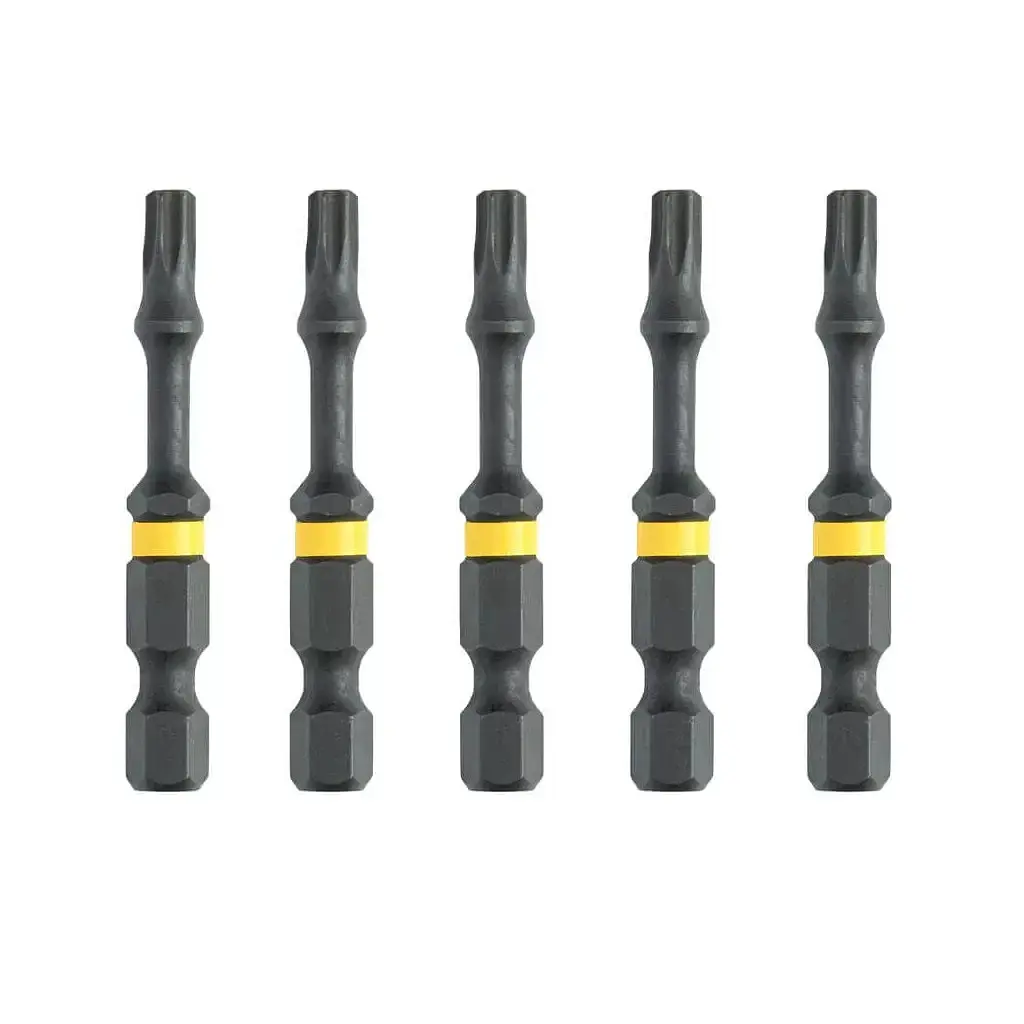Набір біт DeWALT IMPACT TORSION, ударні, Torx, Т30, L = 57 мм, 5 шт (DT7398T) - фото 2