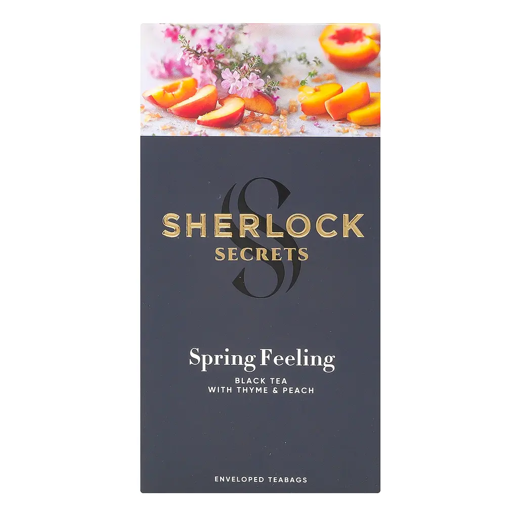Уцінка. Чай чорний Sherlock Secrets Spring Feeling 39.6 г (22 шт x 1.8 г)  - фото 3