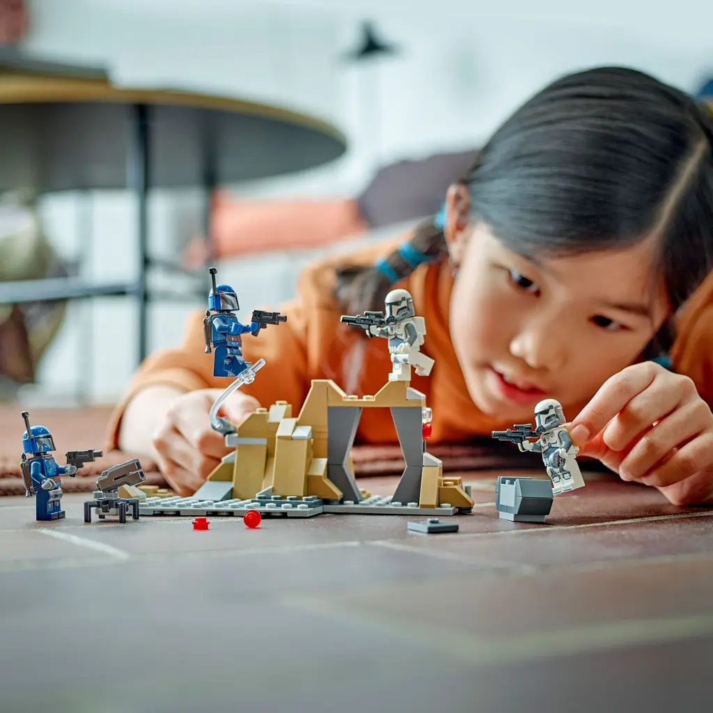Конструктор LEGO Star Wars™ Боевой комплект «Засада на Мандалоре» 109 деталей (75373) - фото 8