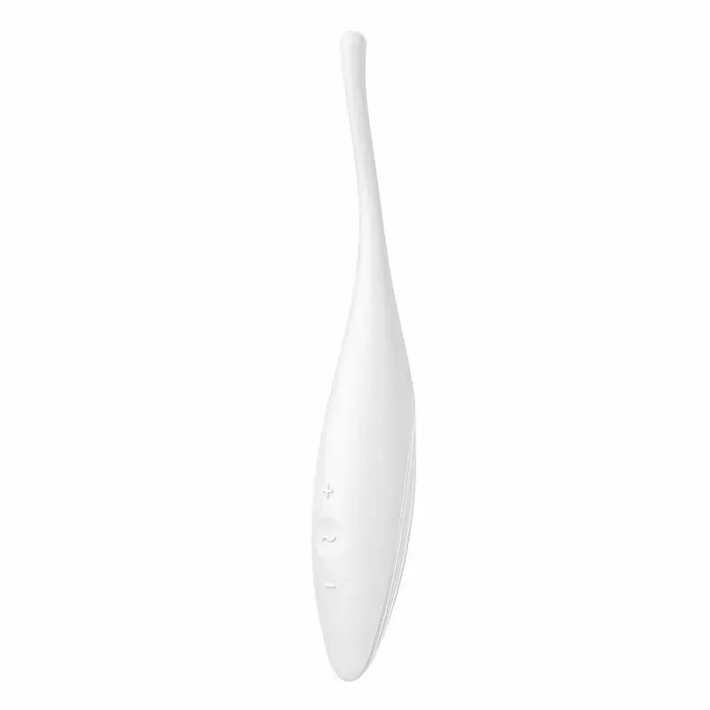 Стимулятор клітора Satisfyer Twirling Joy 18 см білий - фото 3