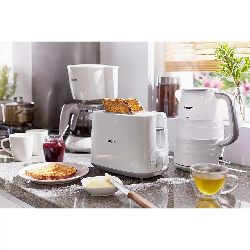 Тостер Philips Daily Collection білий (HD2581/00) - фото 4
