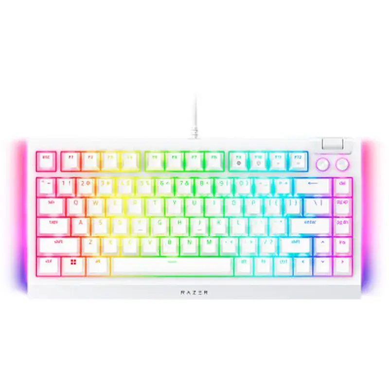Клавіатура Razer BlackWidow V4 75 USB UA White (RZ03-05001700-R3M1) - фото 3