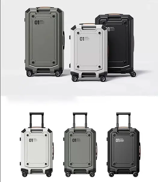 Валіза Ninetygo Urevo Luggage 20 Black - фото 2