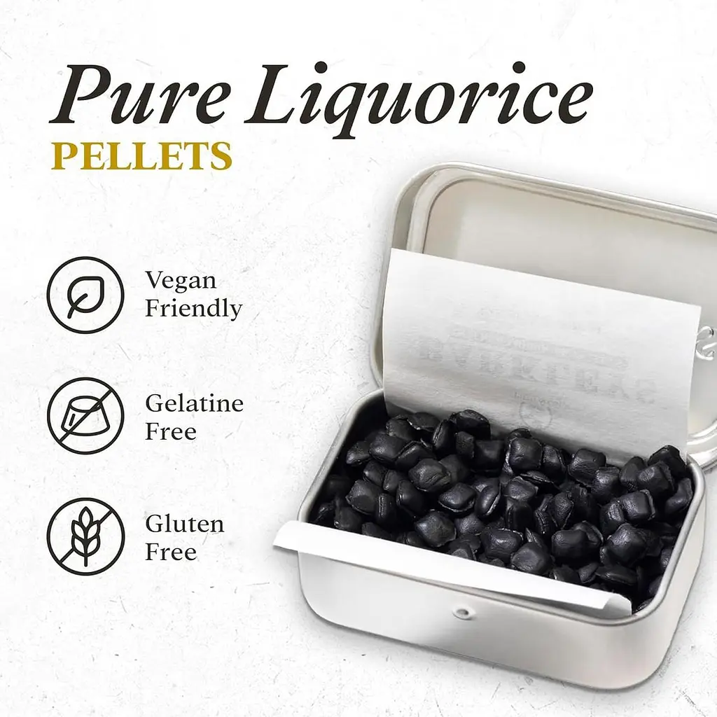 Драже Barkleys Intense Liquorice Pellets Pure 16г - фото 4