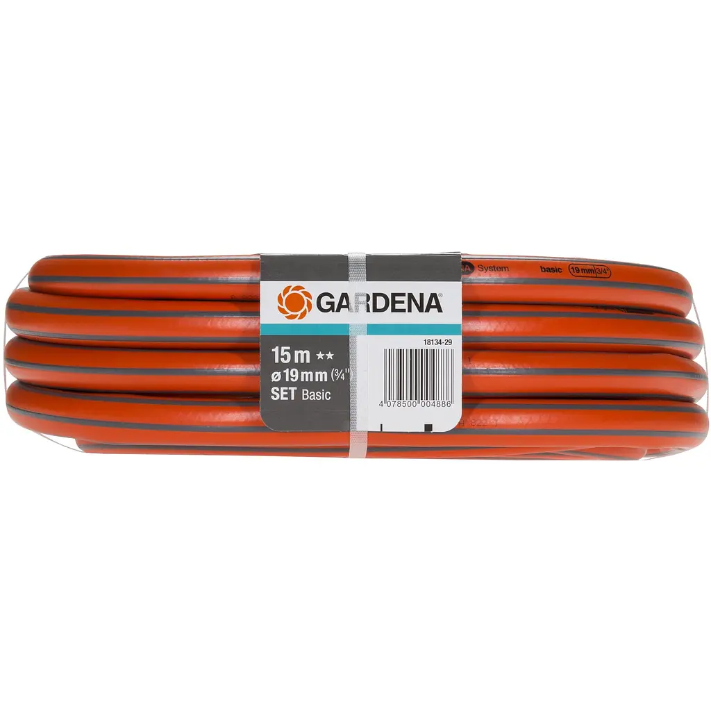 Шланг садовый Gardena Basic 19 мм 3/4" с комплектом для полива 15 м (18134-29.000.00) - фото 5