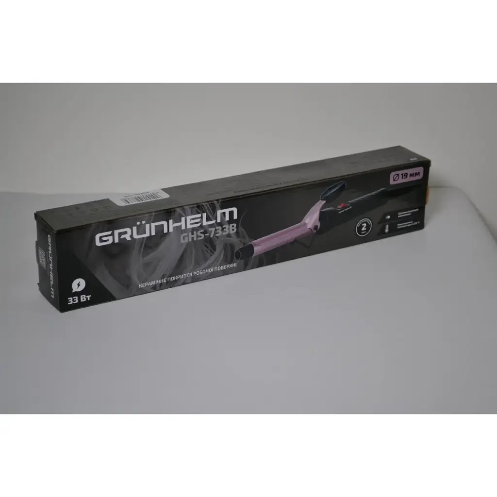 Плойка для волосся Grunhelm GHS-733B 19 мм (116798) - фото 4