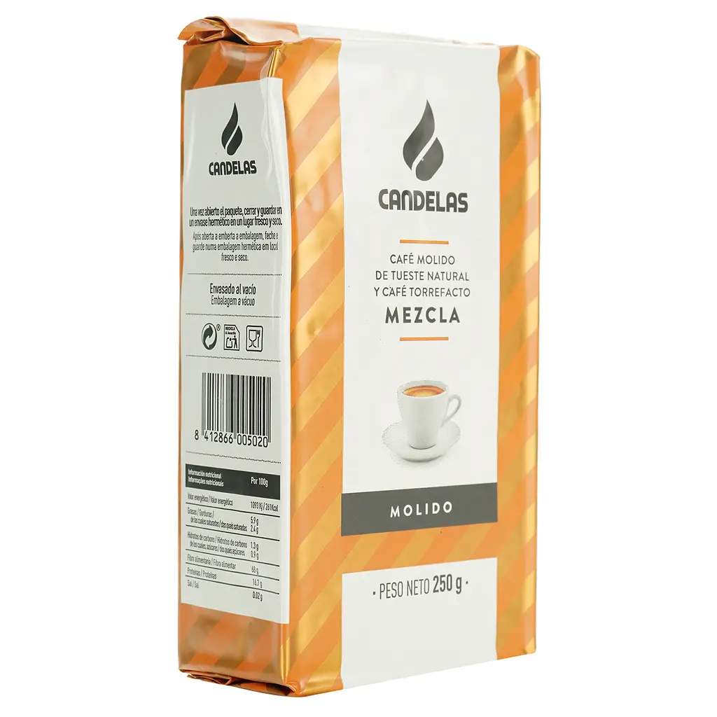 Кава Candelas Essential Mezcla мелена 250 г - фото 3
