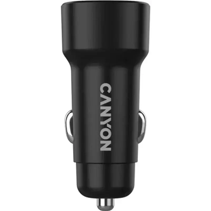 Зарядний пристрій Canyon 2xUSB 24W black (CNE-CCABR2AA) - фото 4