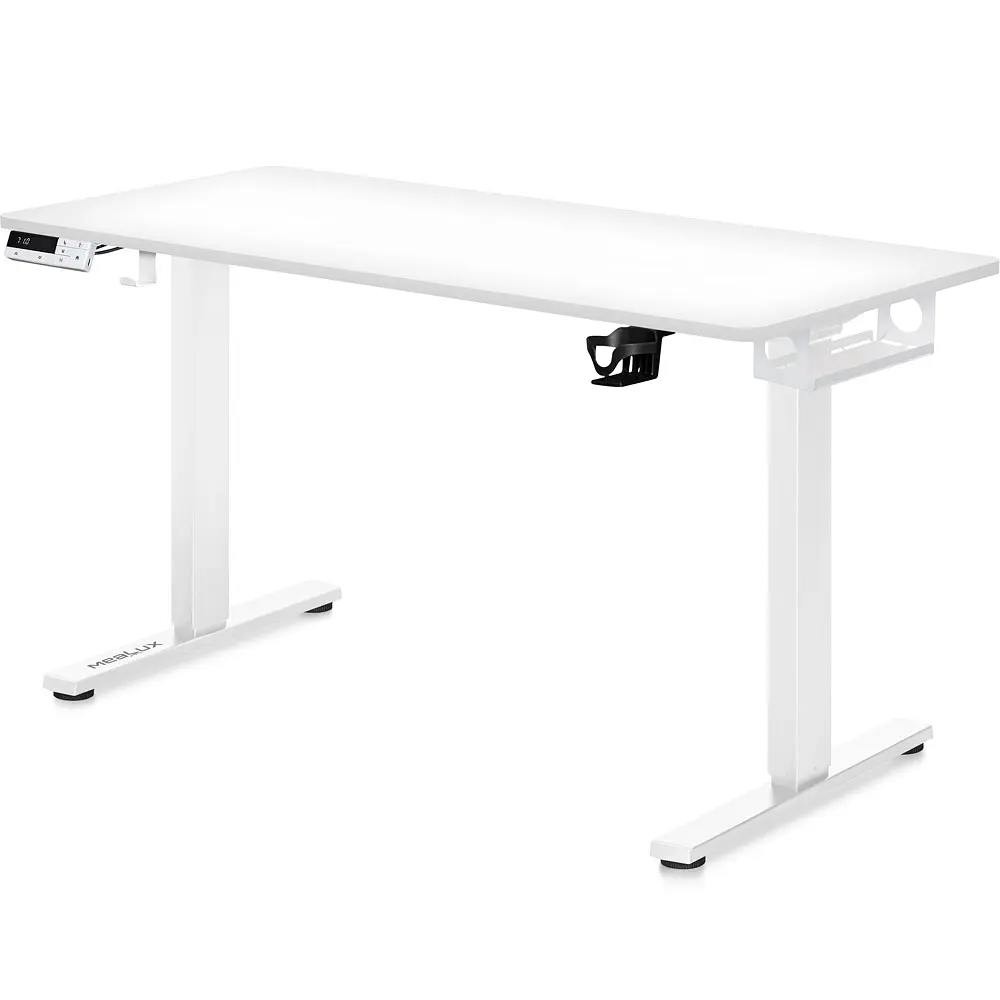 Стіл Mealux PowerDesk Duo XL White (арт. EVO-252 Duo W/W)