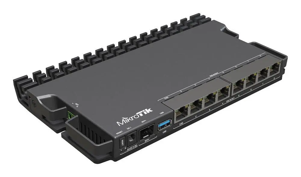 Мережевий комутатор EtherNet RB5009UPR+S+IN MIKROTIK - фото 2