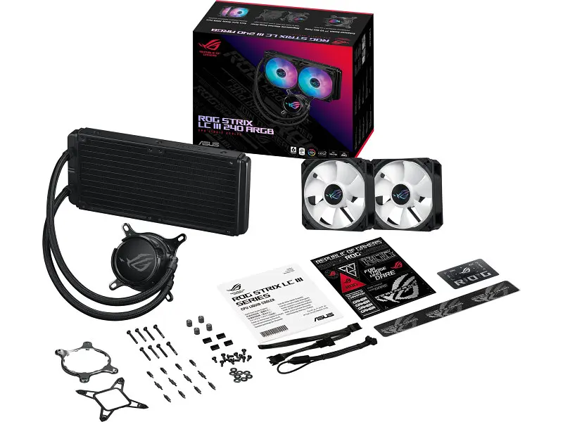 Водяне охолодження Asus ROG Strix LC III 240 ARGB (90RC00S1-M0UAY0) - фото 3