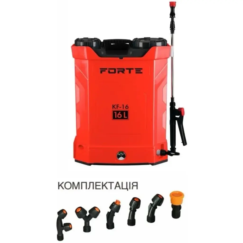 Опрыскиватель аккумуляторный Forte KF-16 на 16 л 2025 года - фото 4