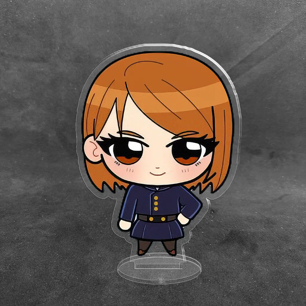 Акрилова колекційна фігурка Chibi Аниме: Магічна битва/JK (Нобара Кугісакі, Nobara Kugisaki) 10см - фото 2