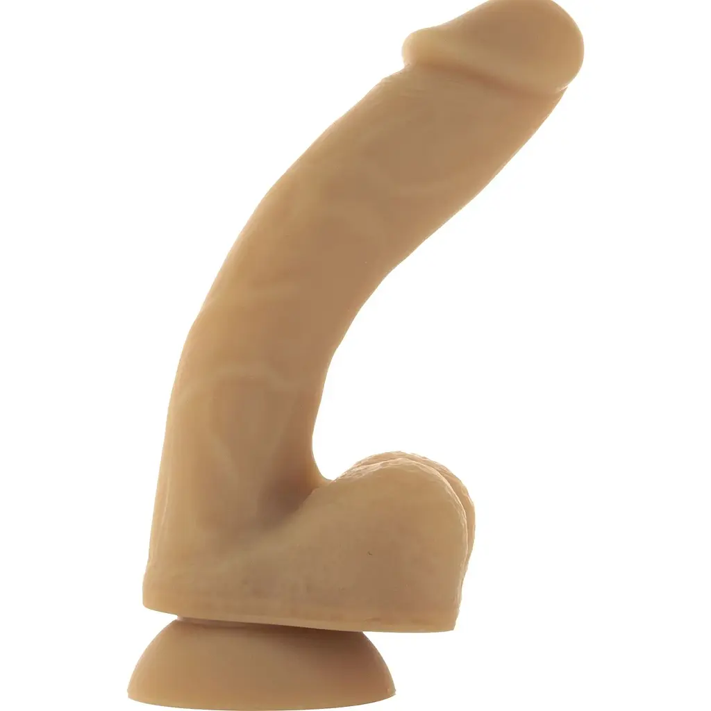 Фалоімітатор Addiction - Andrew 8 silicone Dong - Caramel - фото 5