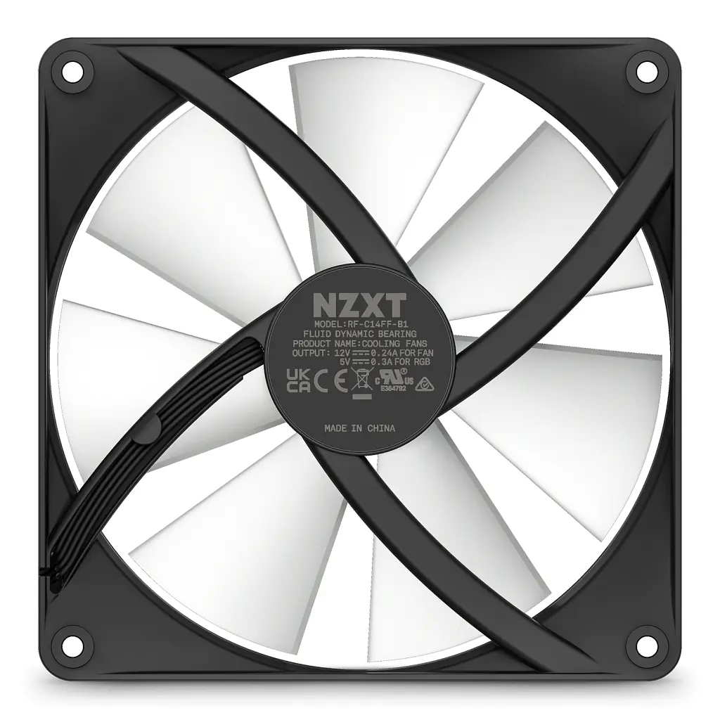 Кулер до корпусу NZXT F140RGB (RF-C14SF-B1) - фото 3
