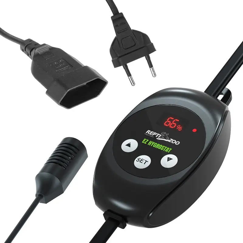 Цифровий гігростат Repti-Zoo EZ hygrostat (HC01) з LED-дисплеєм для тераріуму та інкубатора - фото 6