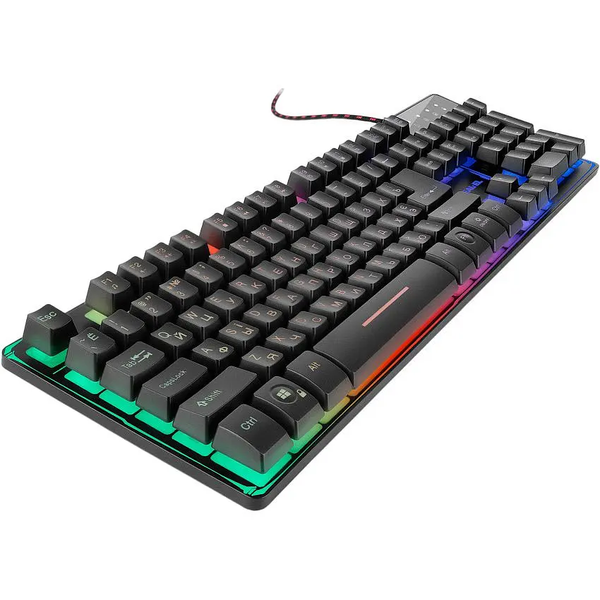 Клавіатура REAL-EL Gaming 8700 Backlit Black (EL123100015) [128762] - фото 2