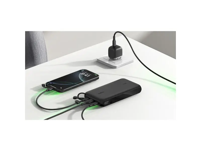 Внешний аккумулятор (павербанк) Belkin Boost Charge 20000 mAh Black (BPB028HQBK) - фото 7