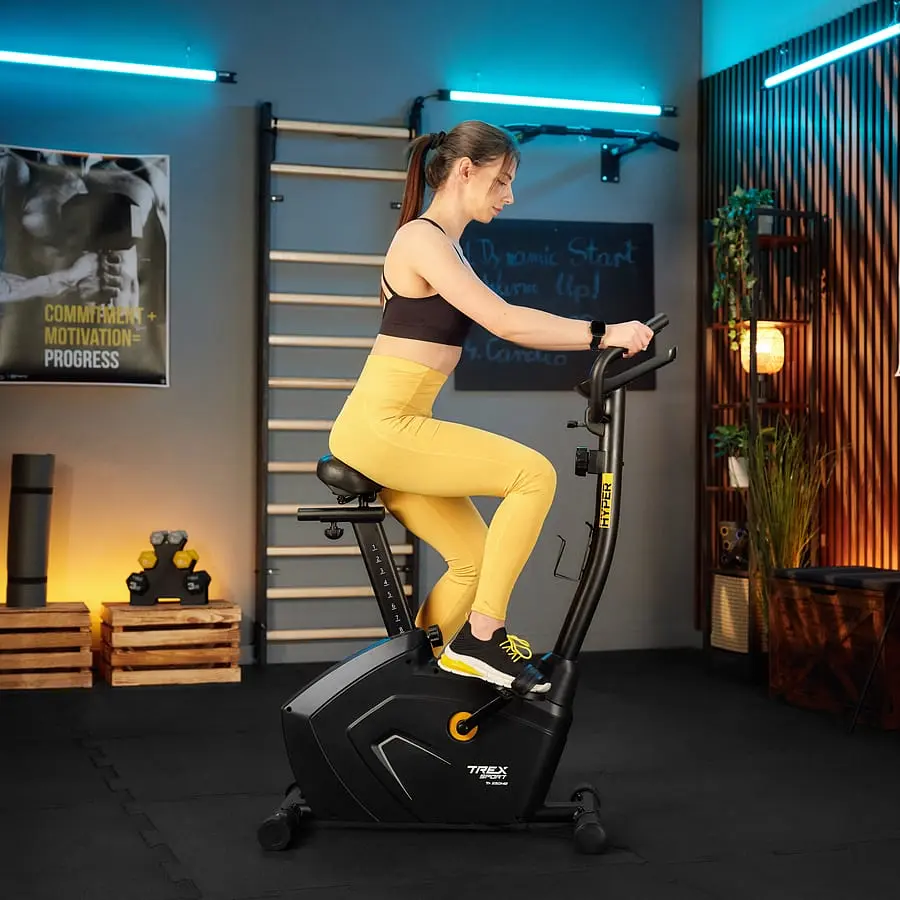 Велотренажер Trex Sport TX-550MB HYPER магнітний чорний - фото 5