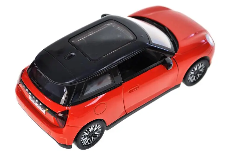 Іграшкова легкова машинка Mini Cooper 1:28 Автопром світлозвукові ефекти металева 68740(O), коробка 18x9x8 см - фото 5