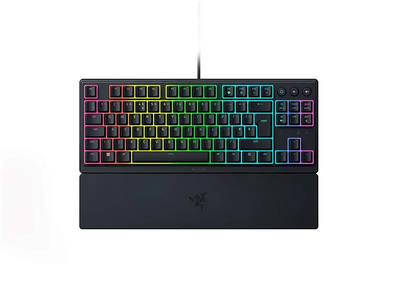 Клавиатура механическая Ornata V3 TKL 84key, Mecha-Membrane Switch, USB-A, EN/UK, RGB, черный Razer teh0013872 - фото 2